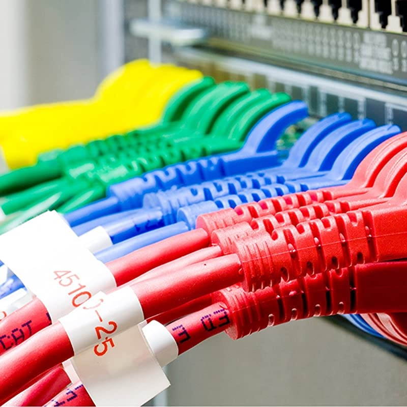 Compatible Label Tape Replacement for Brother Label Maker Tape TZe-251 TZe-151 TZe-451 TZe-651 24mm TZe Tape for P-Touch PT-D600 PT-P700 PTP750W PT2730 ( Clear, White, Yellow, Red, 4-Pack )