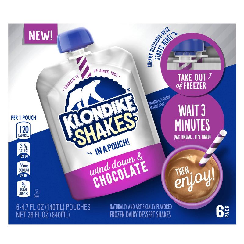 Klondike Chocolate Milkshake - 6ct
