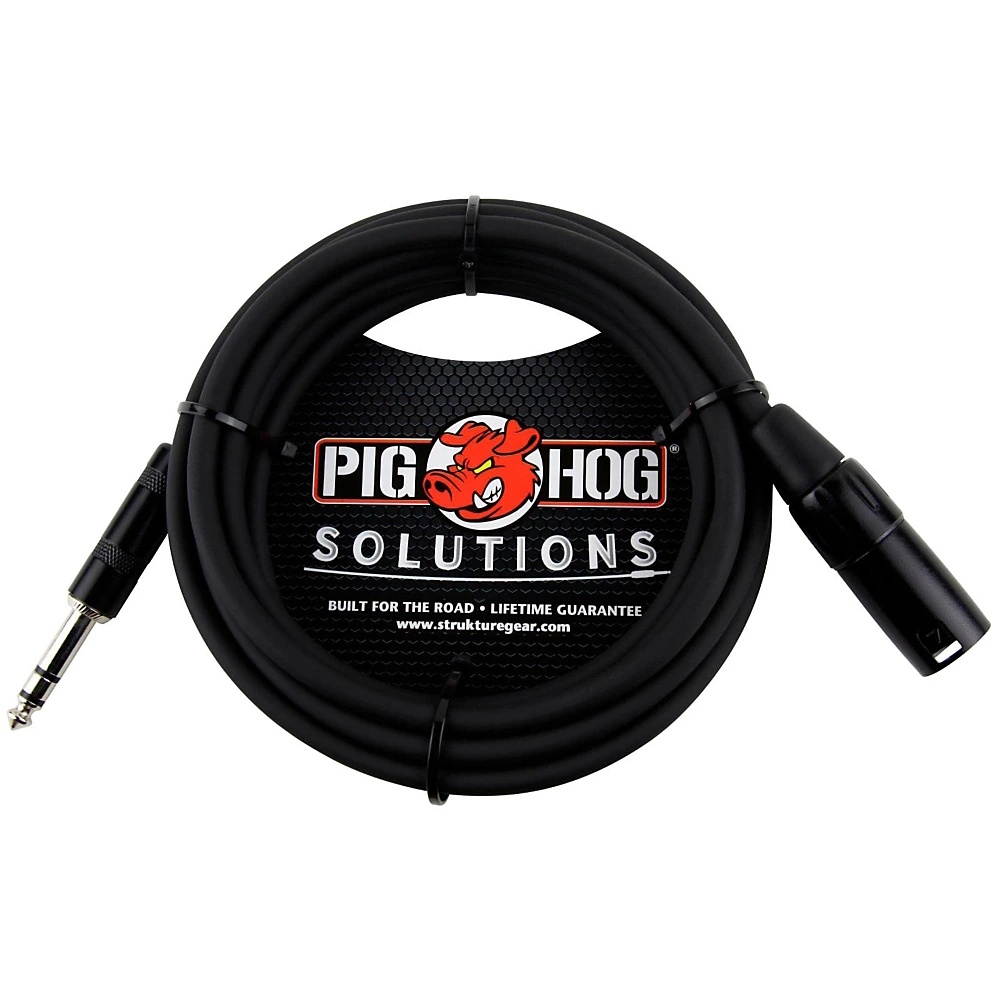 Pig Hog PXTMXM50 50ft. TRS Male to XLR Male Balanced Cable