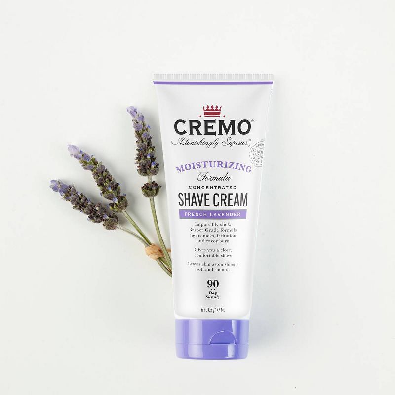 Cremo Bliss Moisturizing Concentrated Shave Cream Lavender - 6 fl oz