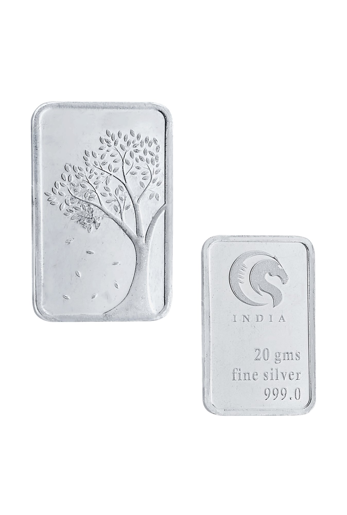 Sri Jagdamba Pearls 999 20gm Silver Bar