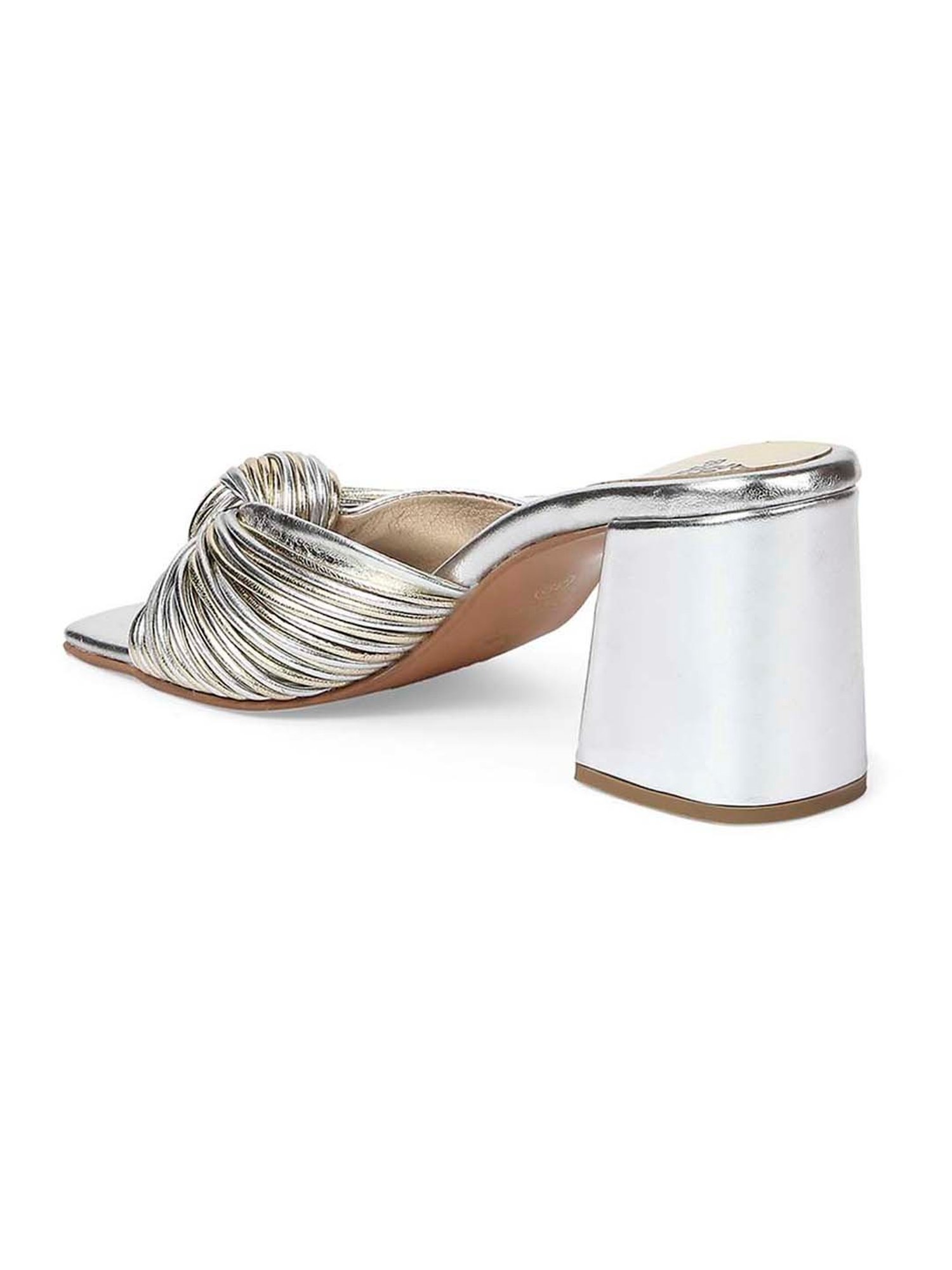 Tao Paris Women's LA Silver Casual Sandals