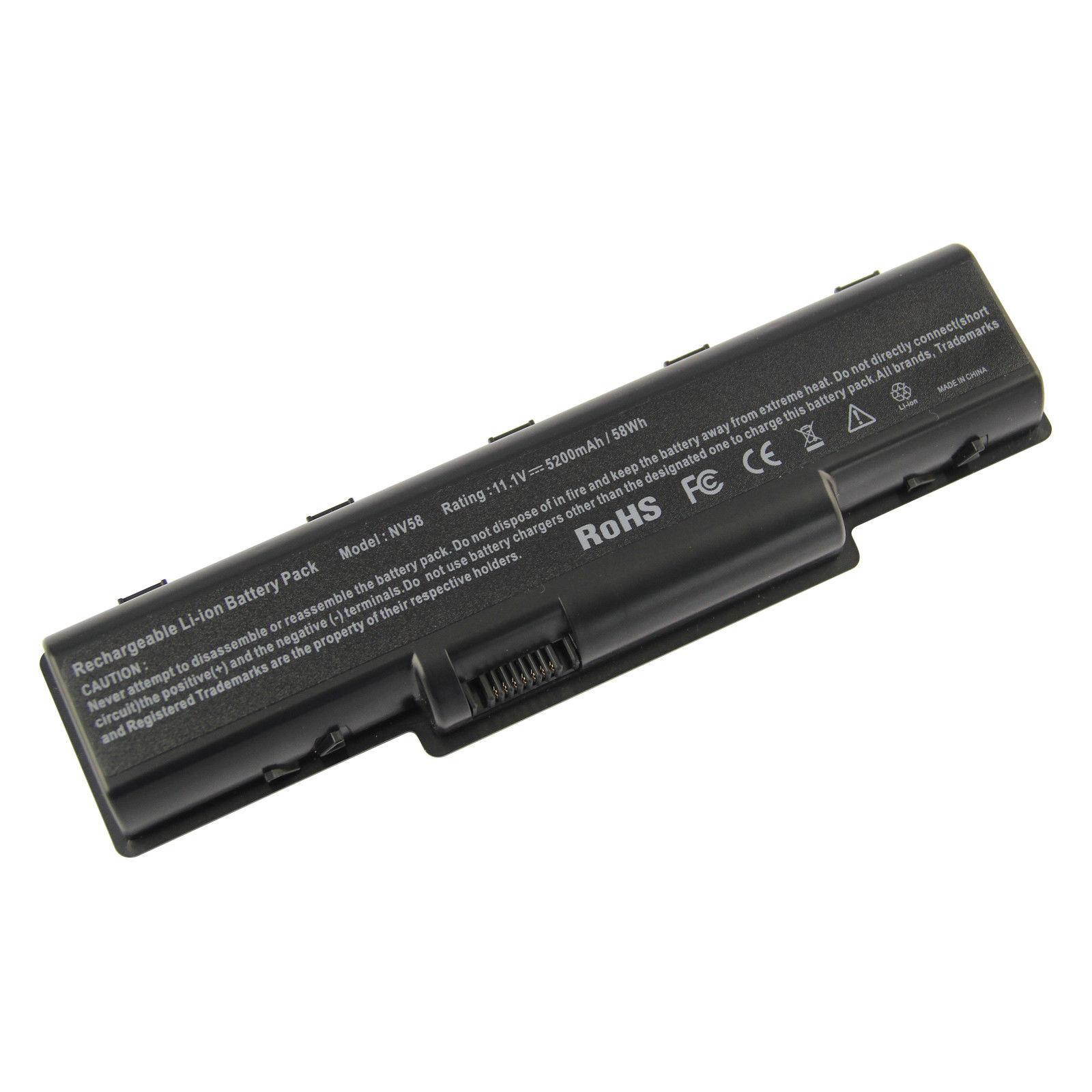 Laptop 6 Cell Battery for Gateway NV52 NV53 NV54 NV56 NV58 NV59 AS09A61 Best US