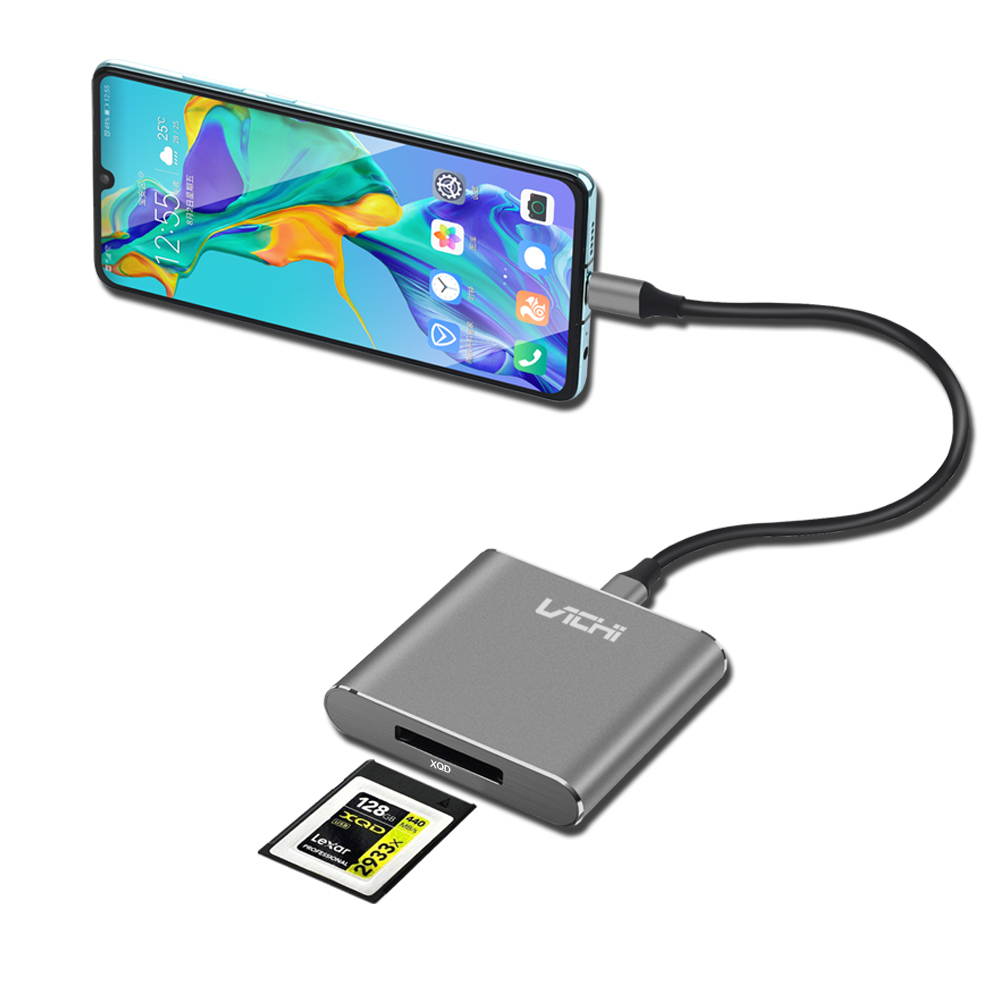 Multifunctional XQD Card Reader up to 5Gbps Suitable for WinXP/Vista/8/8.1