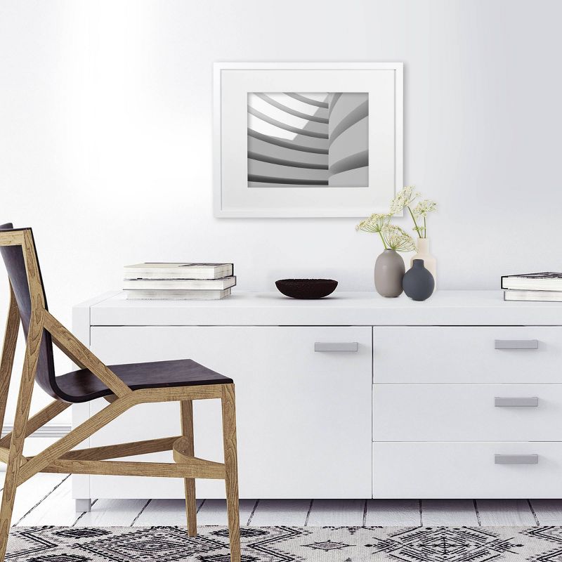 11" x 14" Matted Wood Frame White - Made By Design™