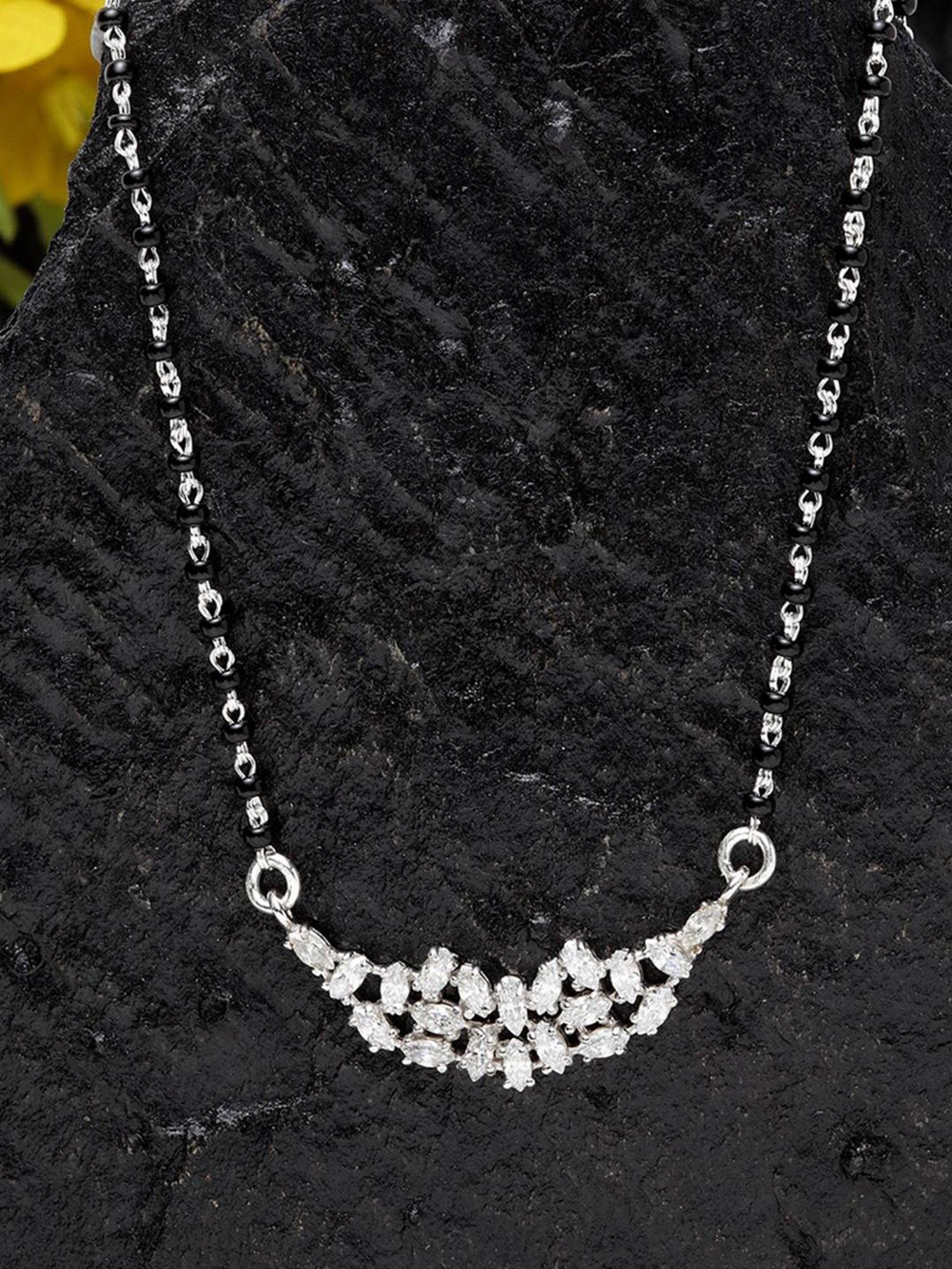 Clara Daisy 92.5 Sterling Silver Mangalsutra