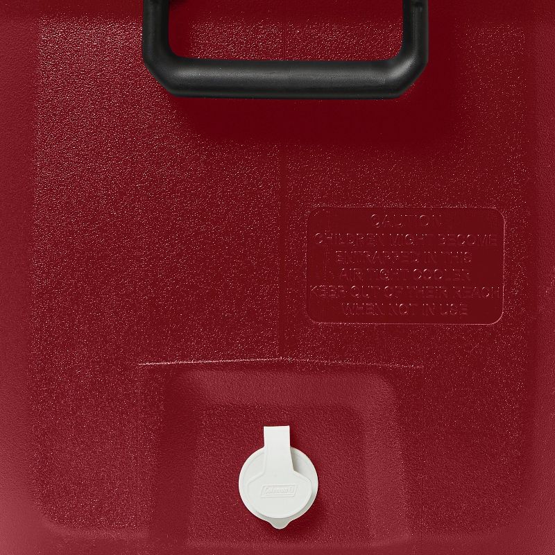 Coleman 52-Quart Hard Ice Chest Cooler - Mahogany Red