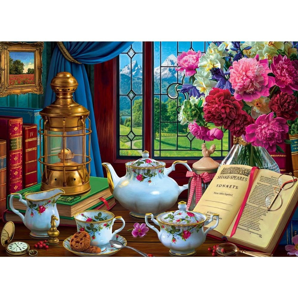 Tea Set 1000-Piece Puzzle