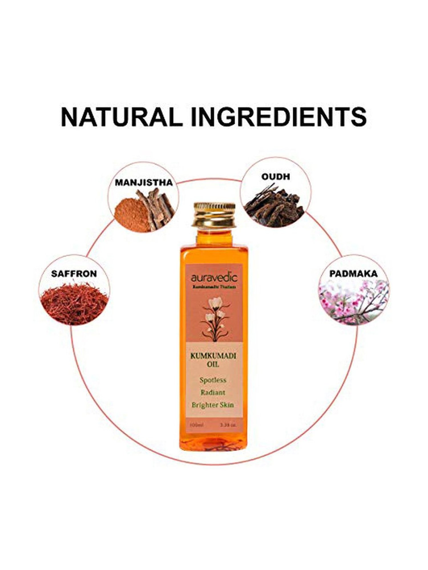 Auravedic Kumkumadi Oil - 100 ml