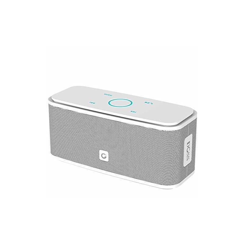 SoundBox Touch Portable Wireless Bluetooth Speakers with 12W HD Sound and Bass 20H Playtime Handsfree Speakers for Home Outdoor TravelWhite