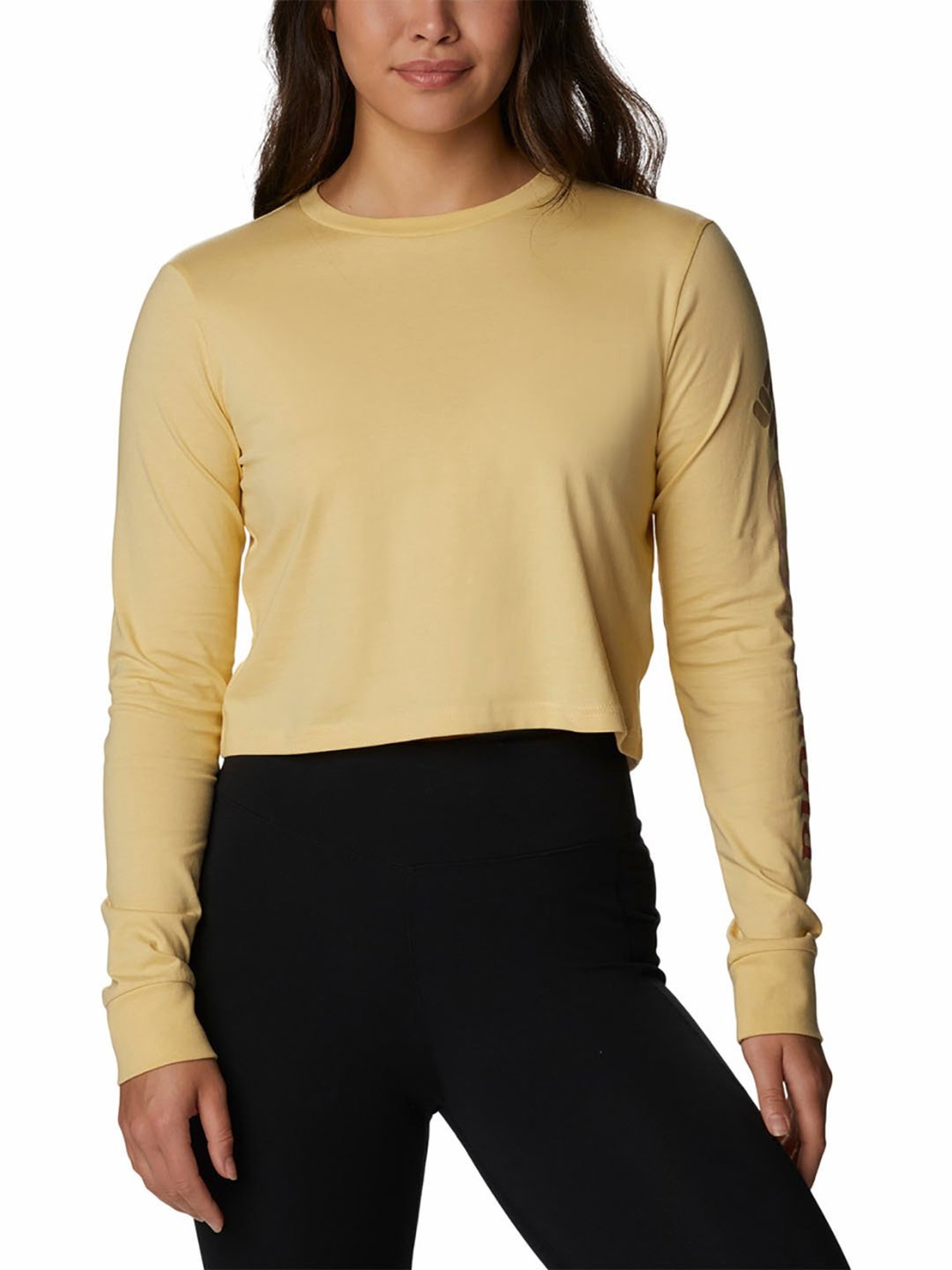 Columbia Beige Round Neck North Cascades T-Shirt