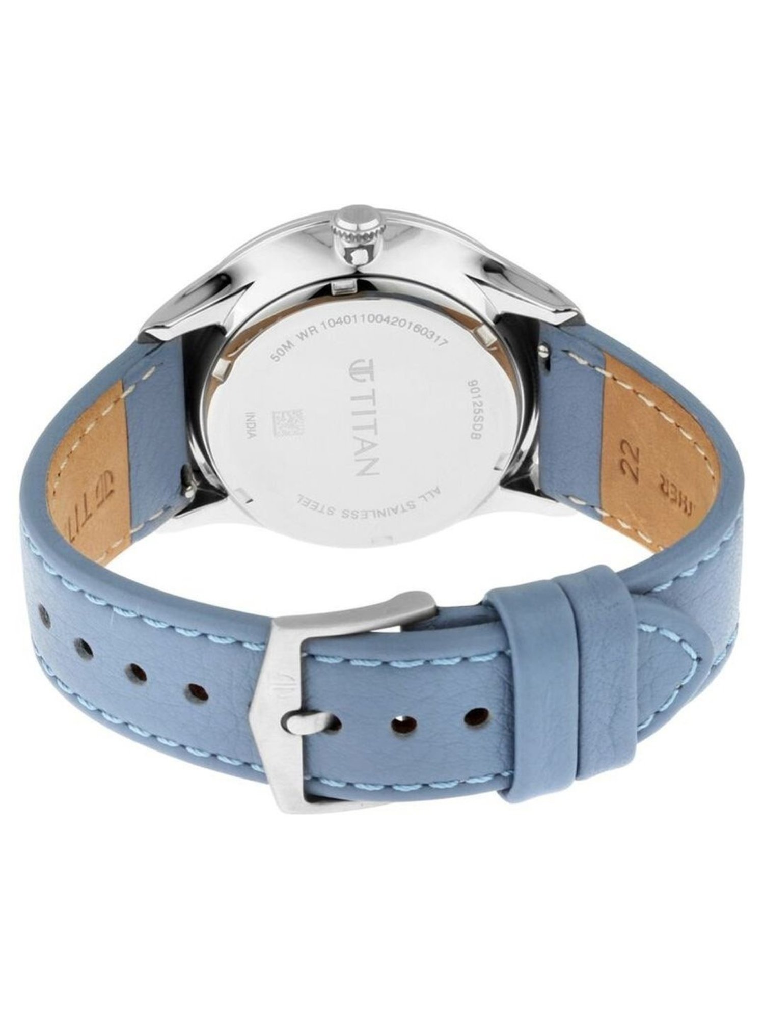 Titan Light Leather Switch NS90125SL03 Analog Watch for Men