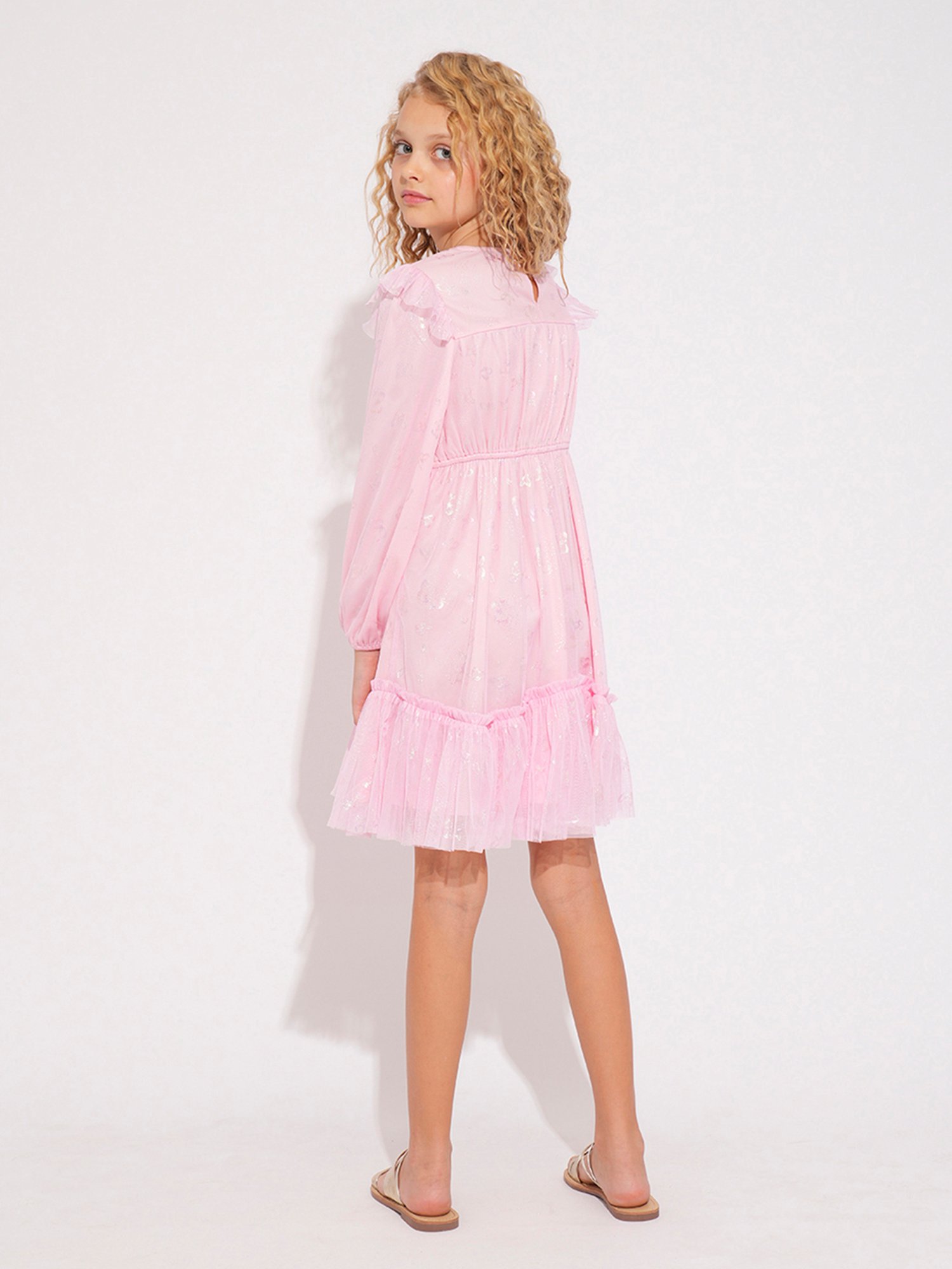 VERO MODA GIRL Kids Cherry Blossom Printed Dress