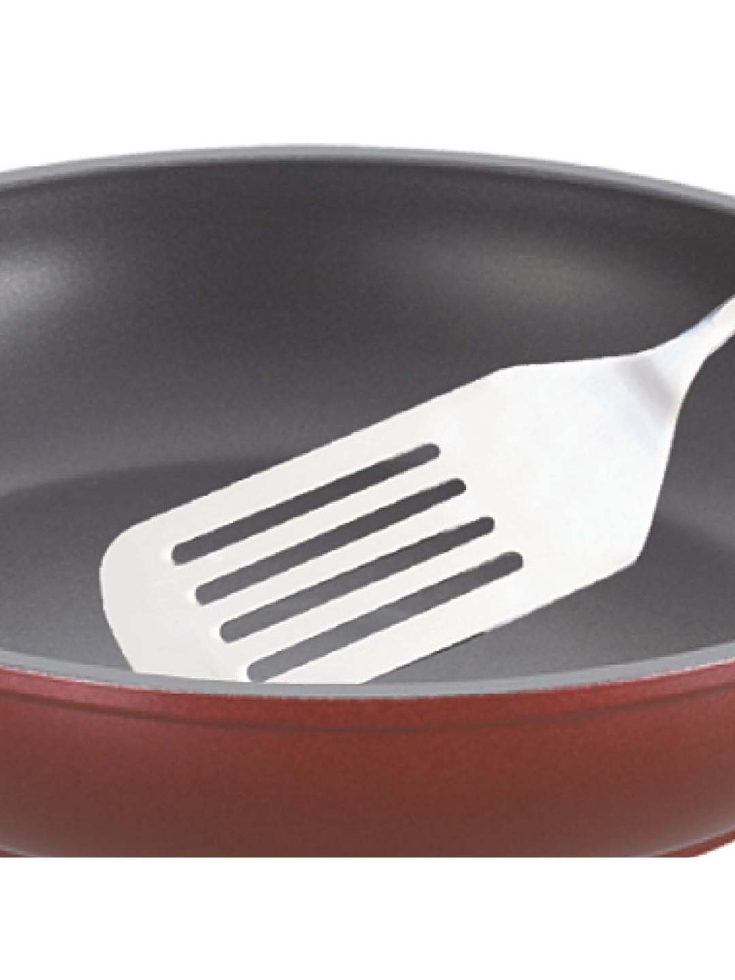 JUDGE Black & Red Aluminium 20 cm Non-Stick Fry Pan - Set of 1