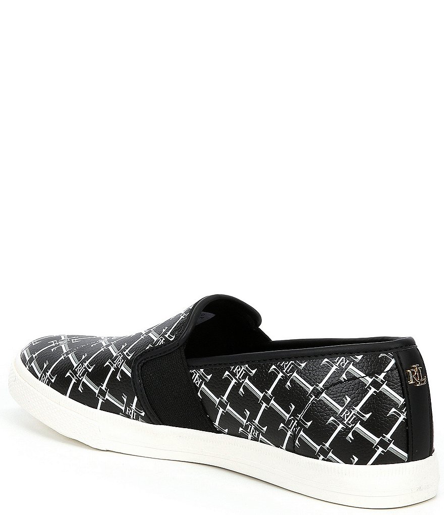 Lauren Ralph Lauren Jinny Logo Slip-On Sneakers