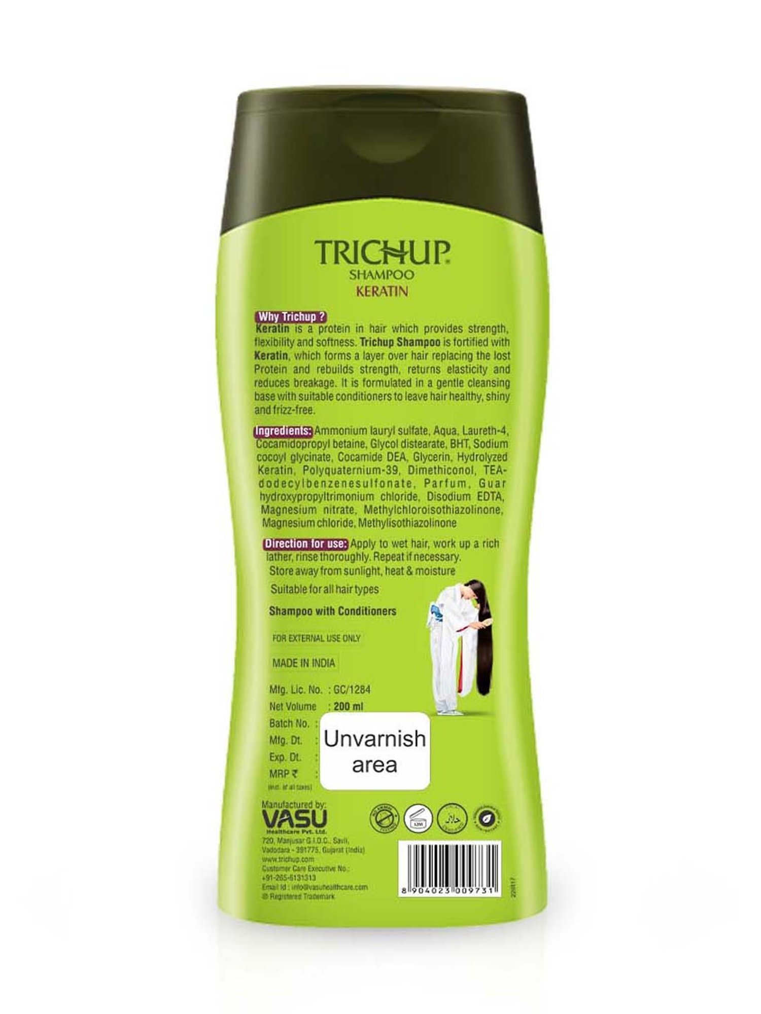 Trichup Shampoo - Keratin - 200 ml