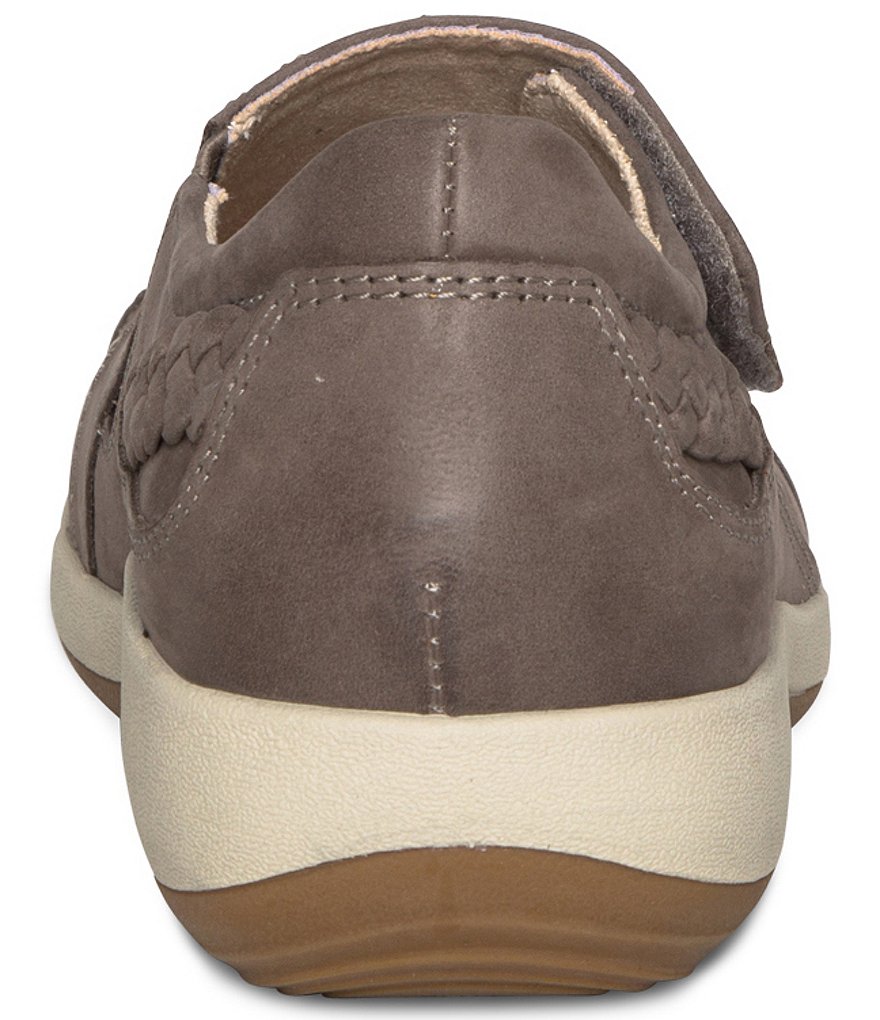 Aetrex Karina Monk Strap Leather Loafers