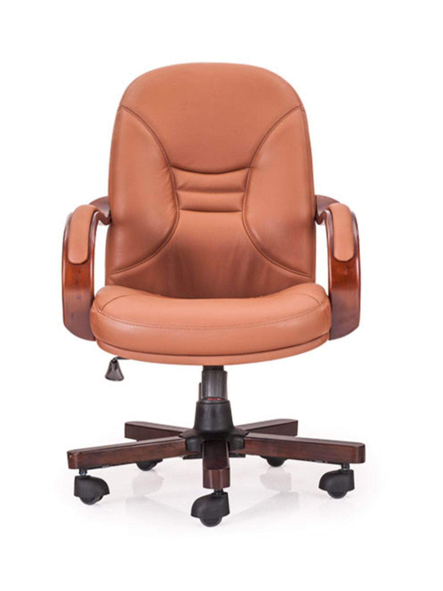 Durian Ultra Brown Leather Executive Chair