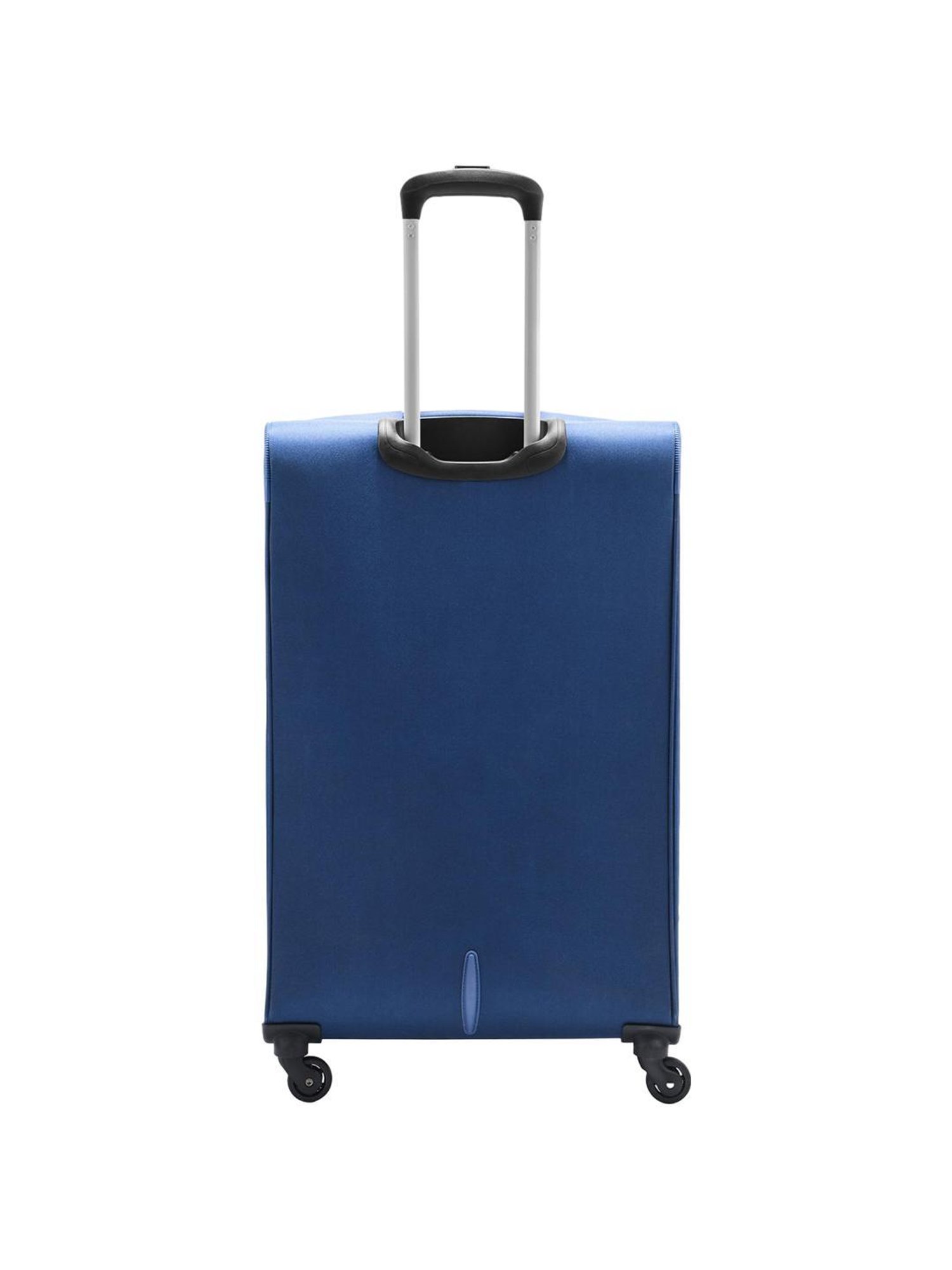 Aristocrat Dark Blue Solid Soft Large Trolley Bag - 32 cm