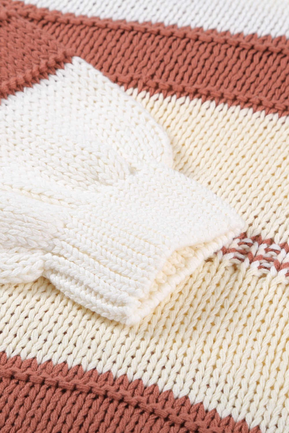 Karen Kane Long Sleeve Asymmetrical Hem Round Neck Sweater