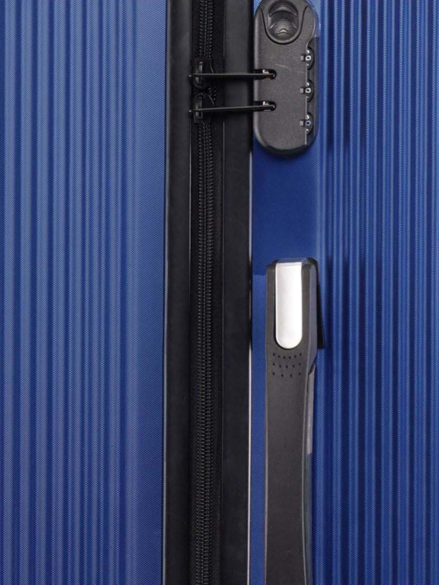 Swiss Brand Geneve Blue Large Hard Trolley Bag - 29 cm