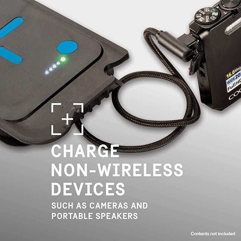 Go G40 Case with 10000mAh Portable Charger battery and Wireless Qi Charging Grey