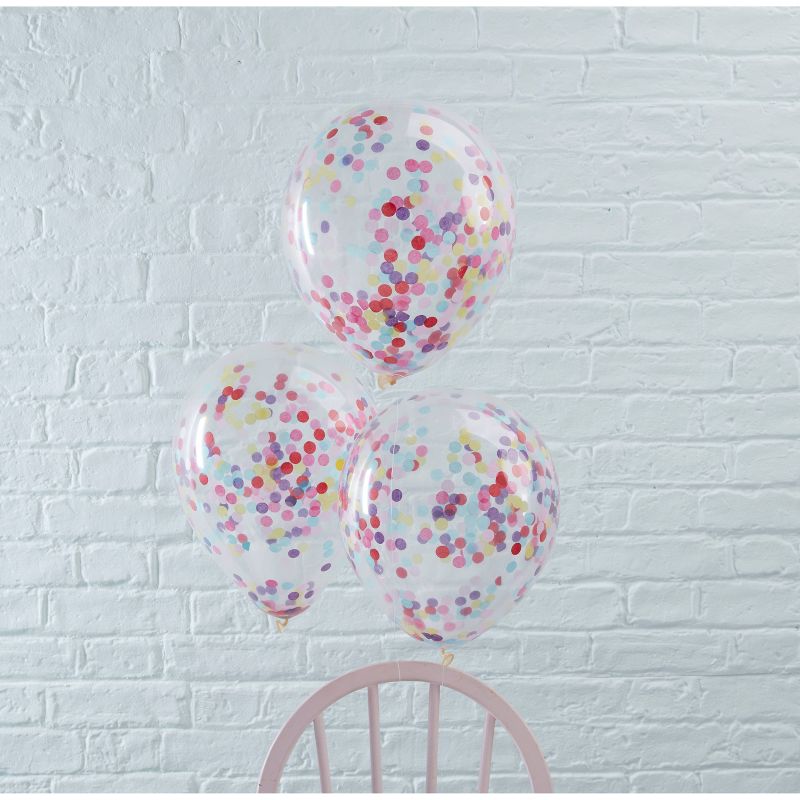 Colorful Confetti Party Balloons