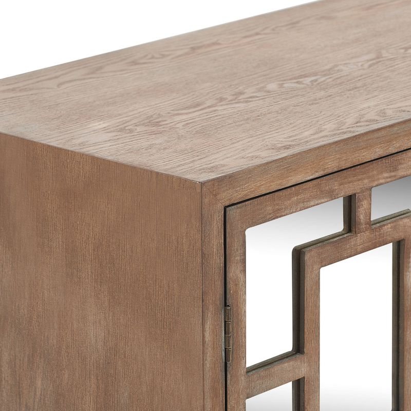 Elmhurst Cabinet Black/Brown - Finch