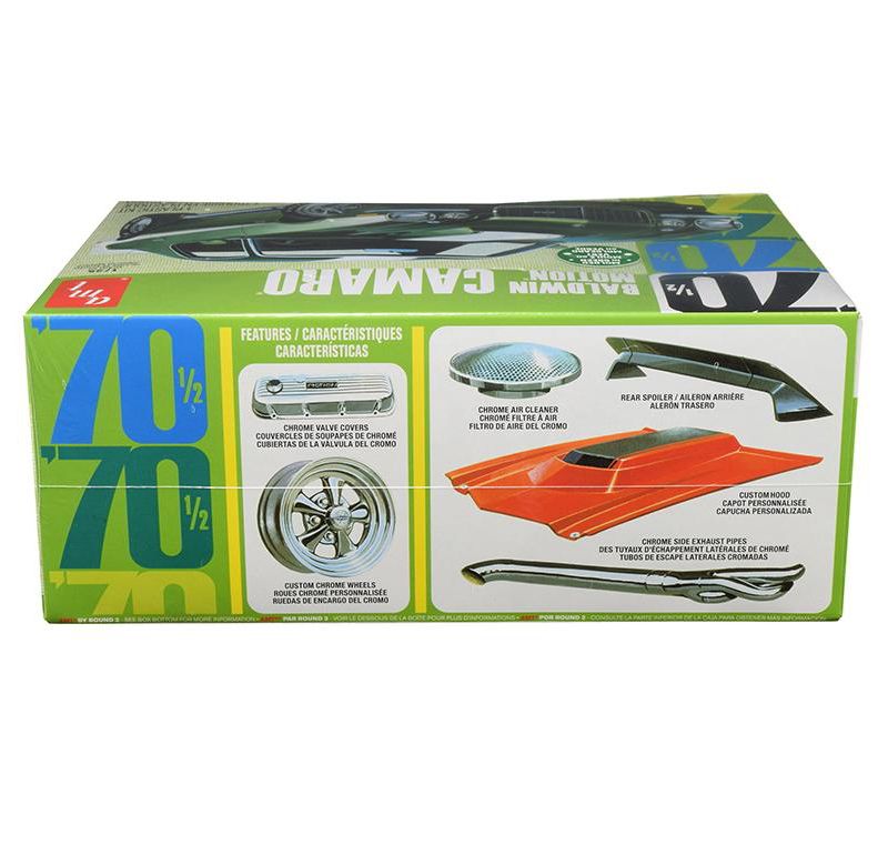 Skill 2 Model Kit 1970 1/2 Baldwin Motion Chevrolet Camaro 1/25 Scale Model by AMT
