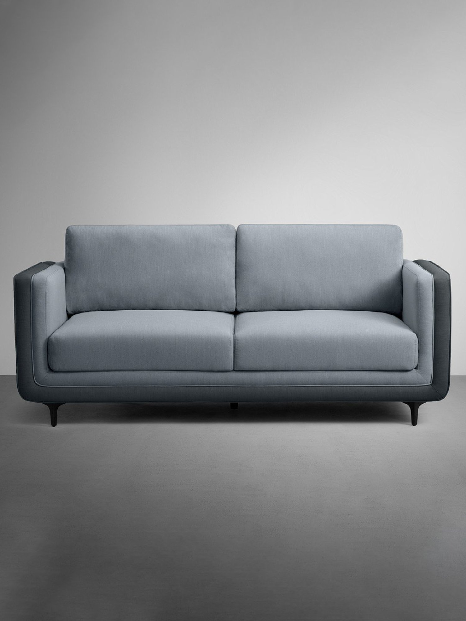 Sleepyhead Mojo Cheeky Grey Fabric 3 Seater Sofa