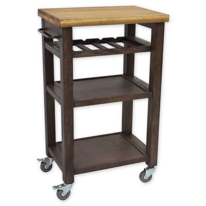 Belden Square Kitchen Cart Gray - Hopper Studio