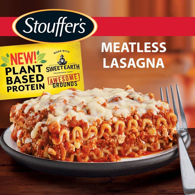 Stouffer's Plant Based Protein Frozen Meatless Lasagna - 10.5oz