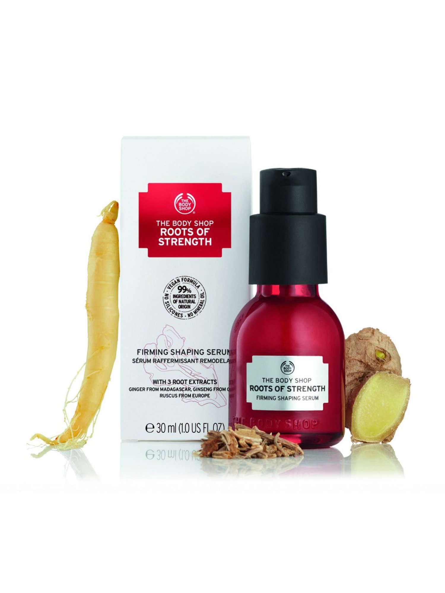 The Body Shop Roots of Strength Firming Shaping Serum - 30 ml