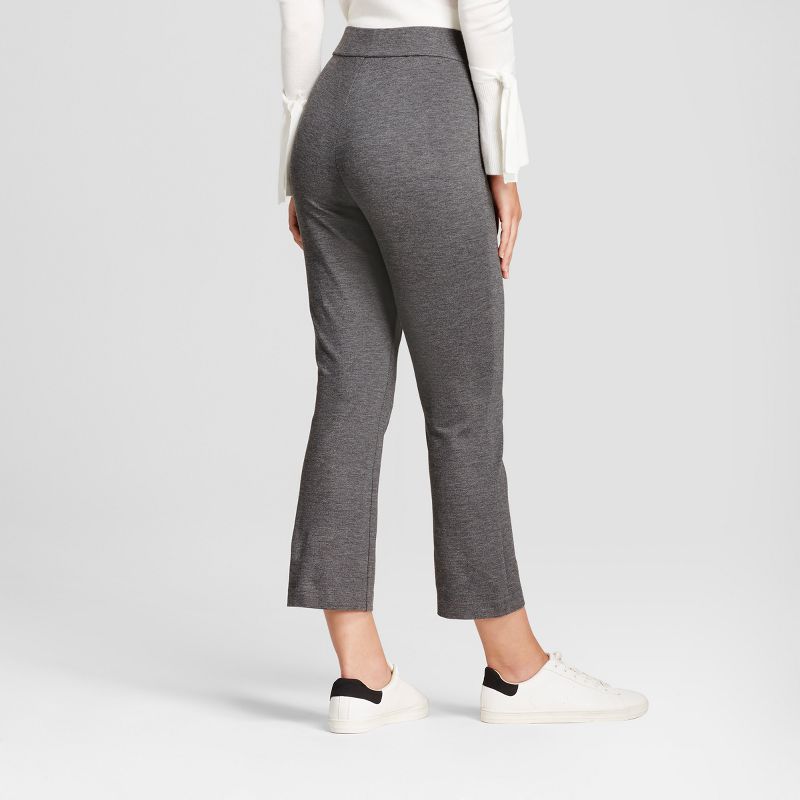 Eva Varro Animal Print Knit jersey Slim Leg Pants