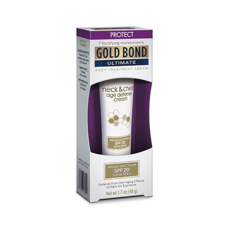 Gold Bond Neck & Chest Age Defense Sunscreen - SPF 20 - 1.7oz