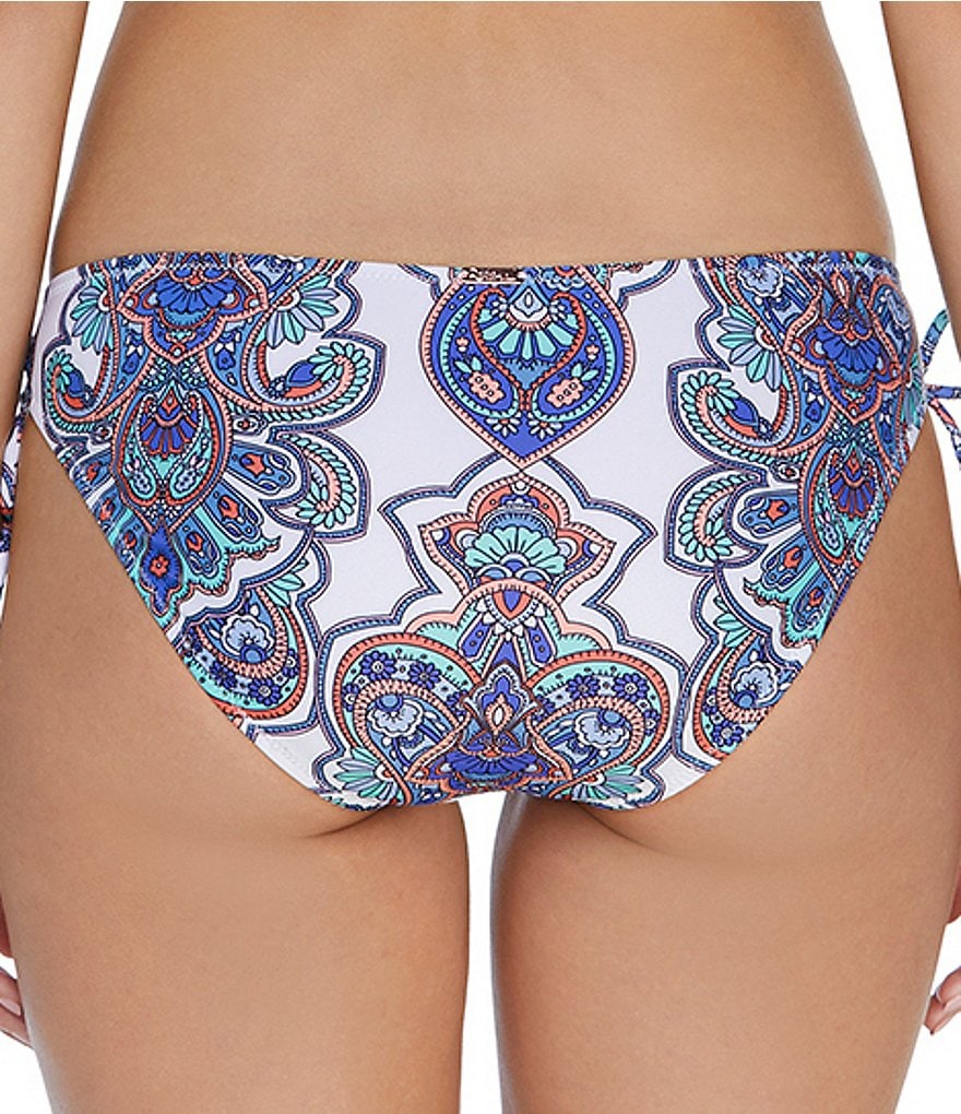 Becca by Rebecca Virtue Color Code Adela Shirred Back Scoop Front Hipster Swim Bottom