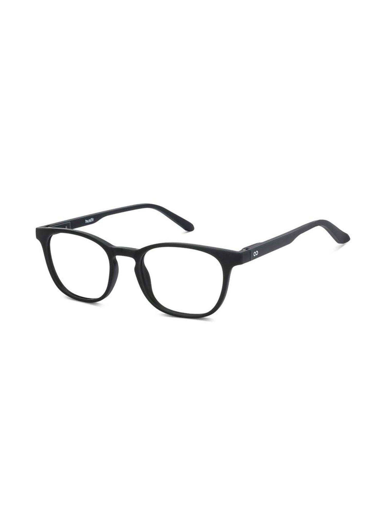 Lenskart Blu LB E14453 Green Full Rim Round Zero Power Computer Glasses