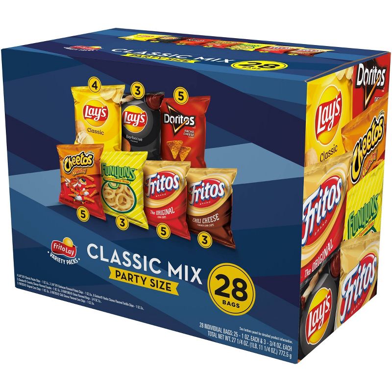 Frito-Lay Variety Pack Party Mix - 28ct