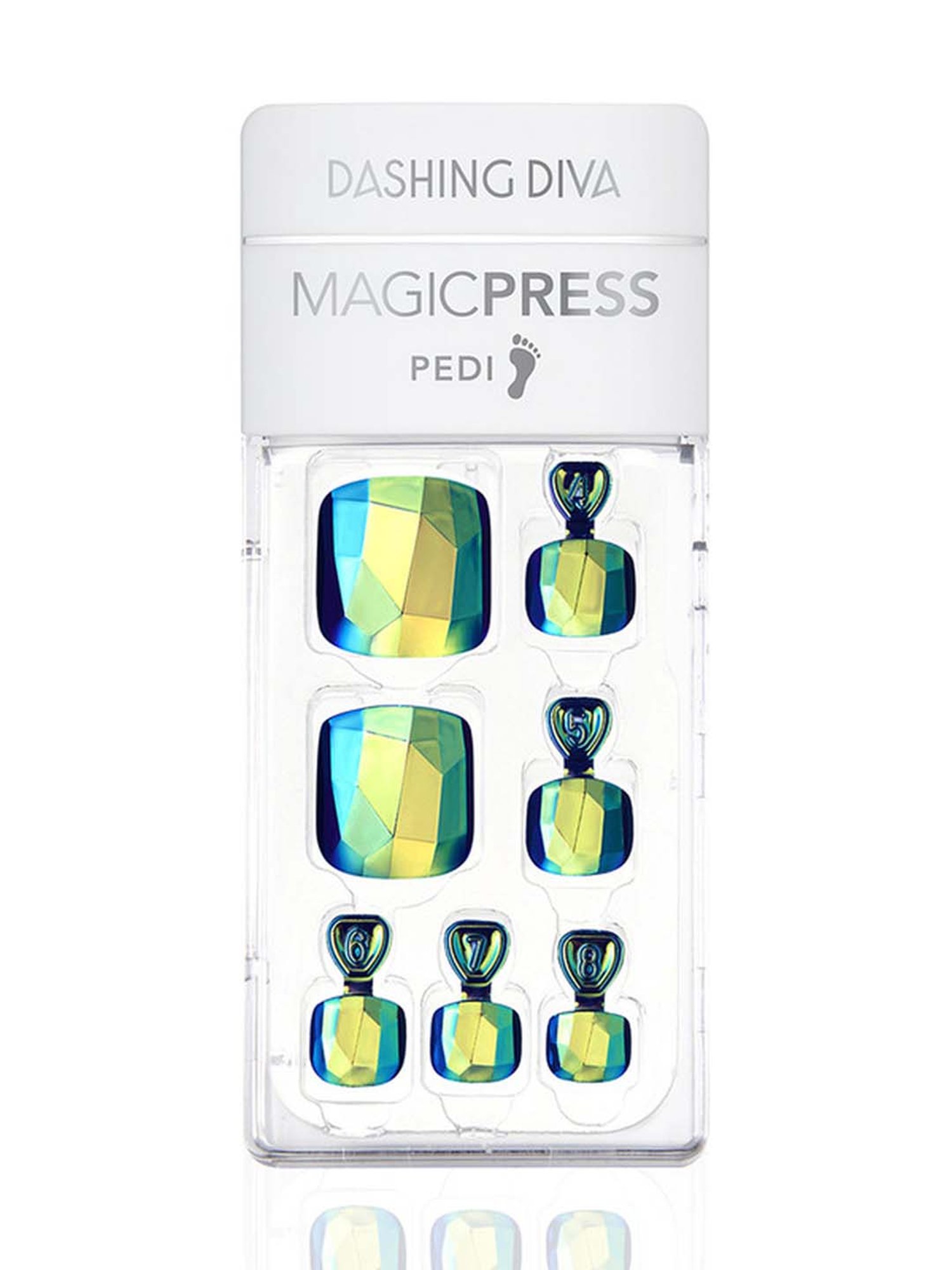 DASHING DIVA Magicpress Teal Green Gem