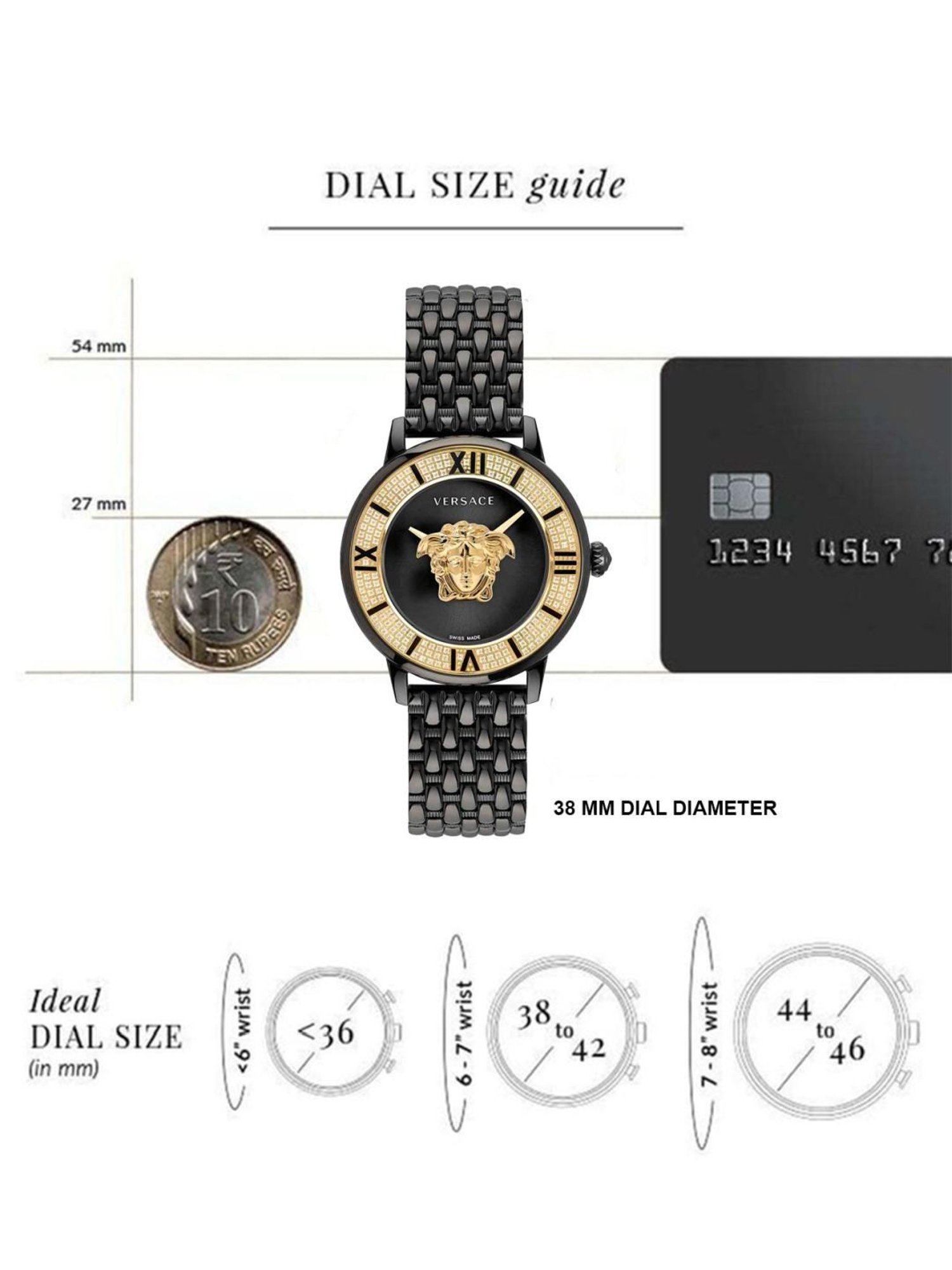 Versace VE2R00922 La Medusa Watch for Women