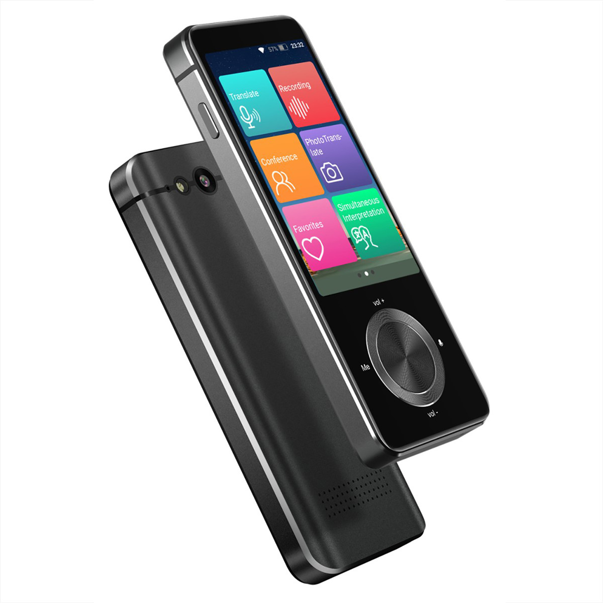 M6 Language Translator Device, Portable Voice Translator 107 Languages Two Way Language Instant Voice Translator,Offline Translators Devices 3.0 Inch Touch Screen