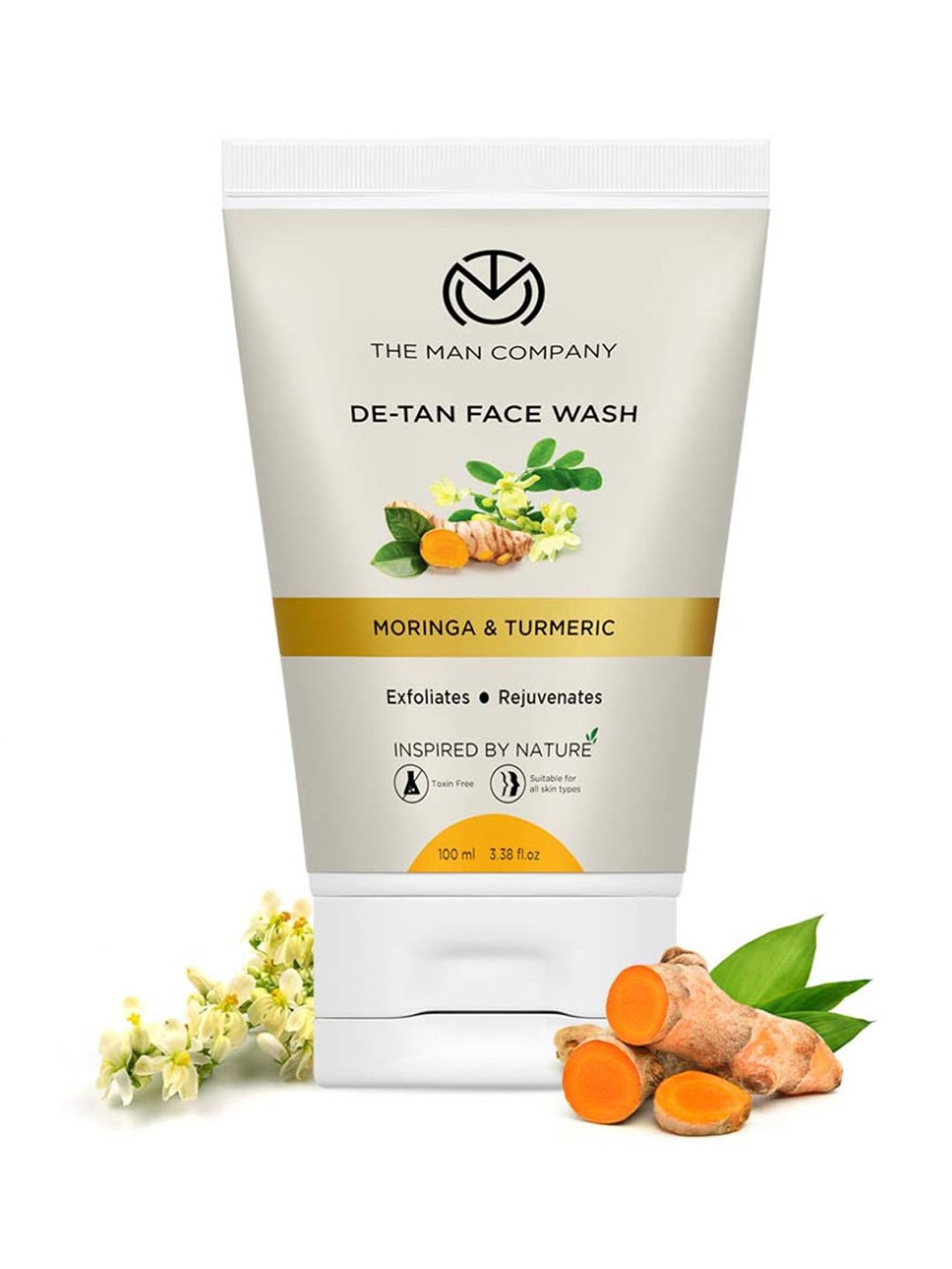 Mancode Detoxifying De Tan, Vitamin C & Acne Control Tea Tree Foaming Facewash (Pack of 3)