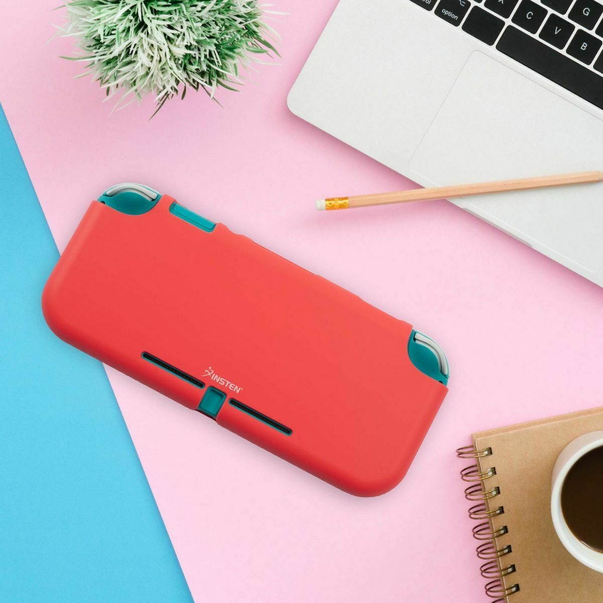 For  Switch Lite Soft TPU Protective Case Soft Skin Cover, Red