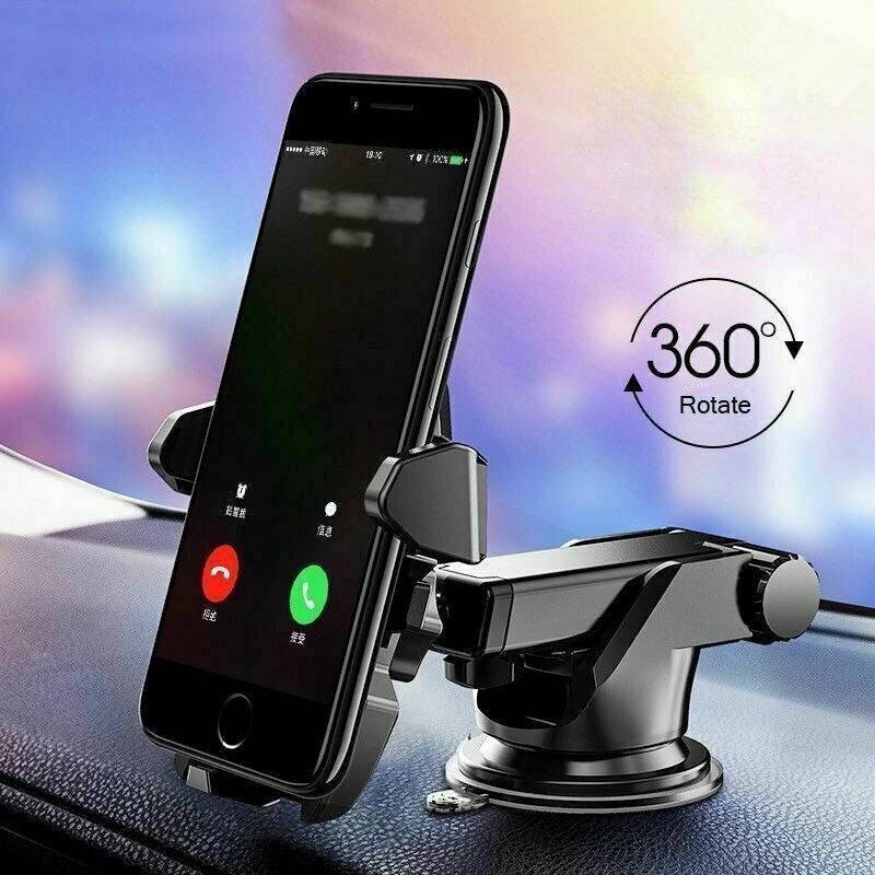 360&deg; Car Phone Holder Windshield Dash Suction Cup Mount Stand For Cell Phone GPS