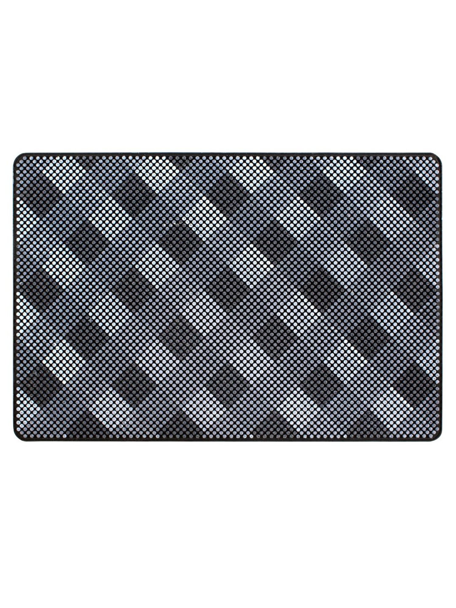 Freelance Black PVC Set of 1 Door Mats