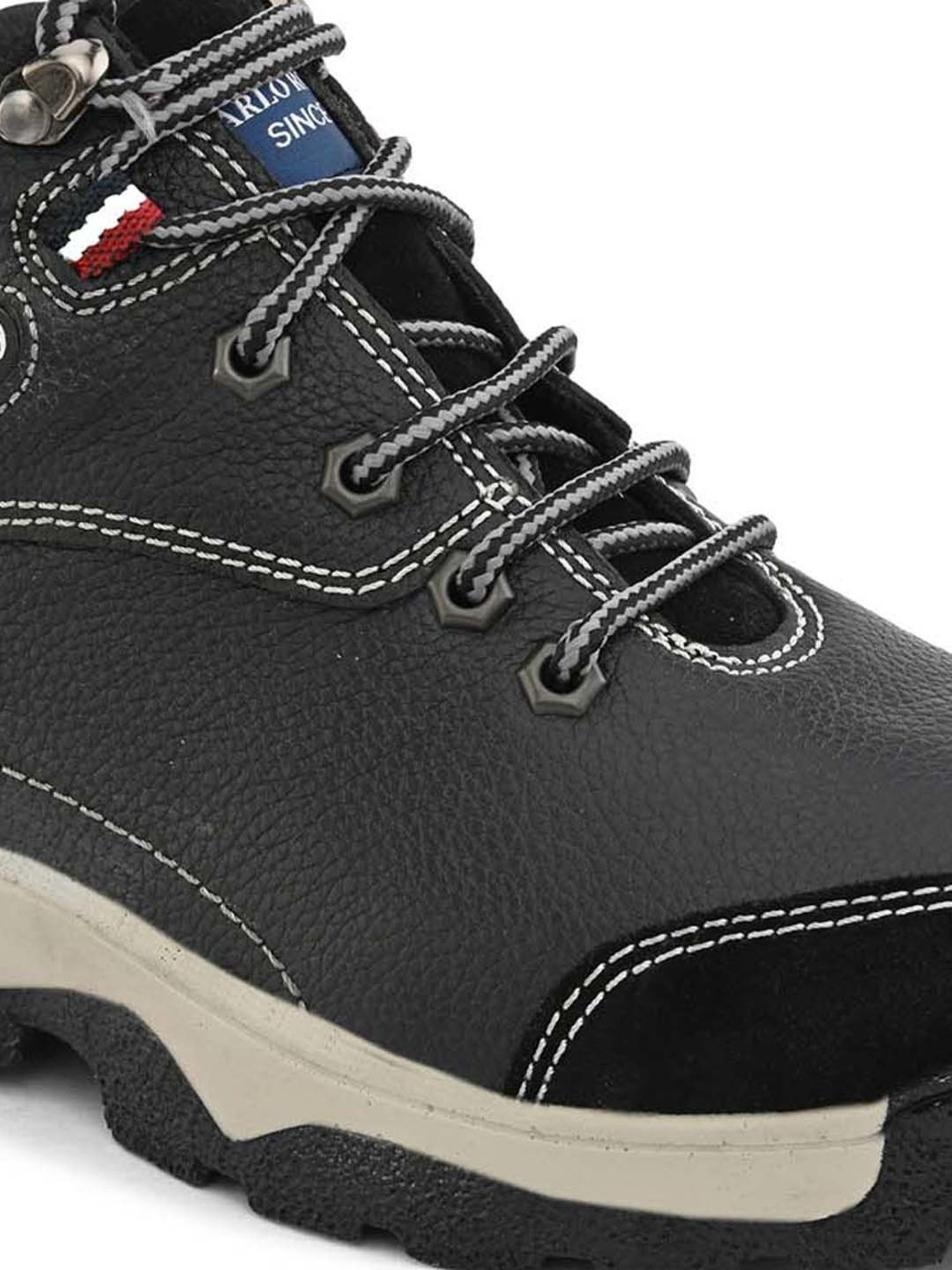 Carlo Romano Men's Black Casual Boots