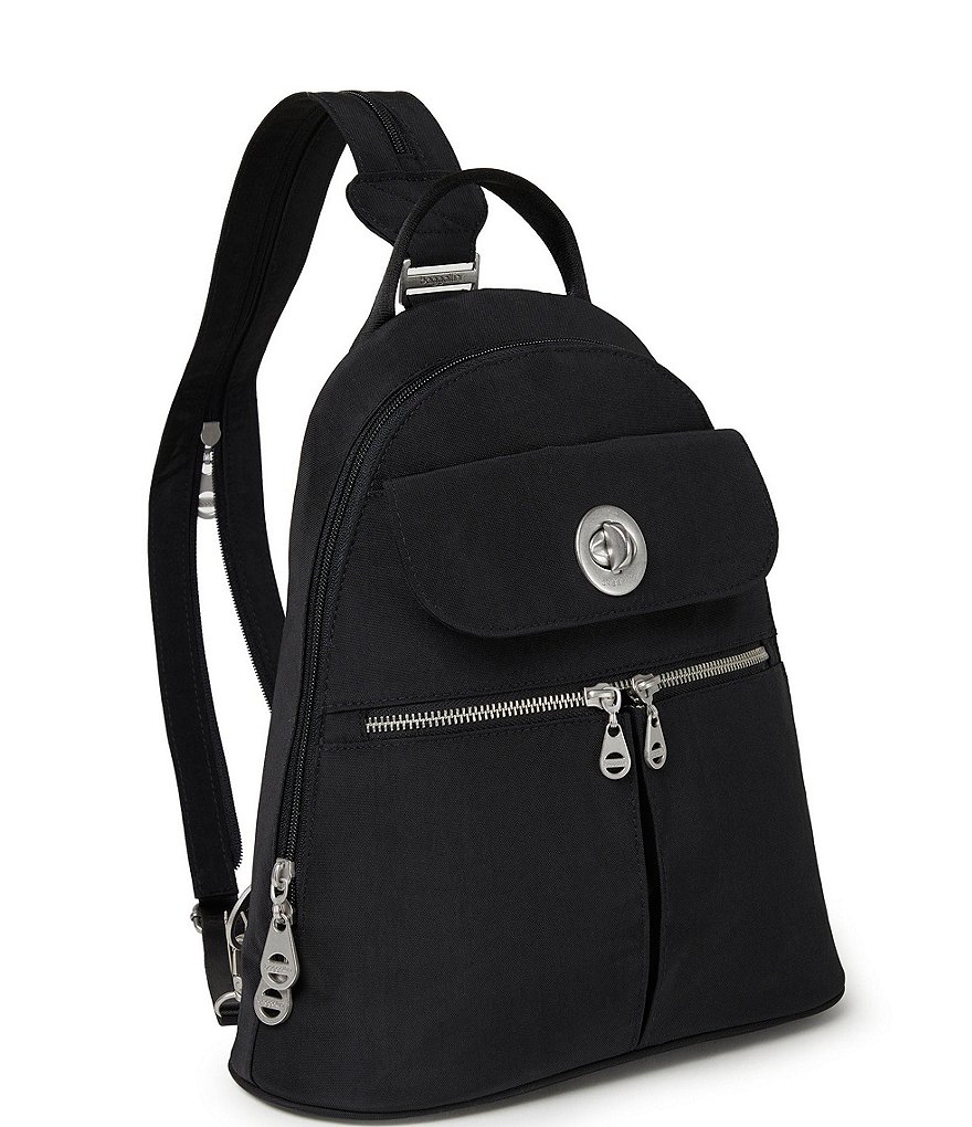Baggallini International Collection Naples Fabric Convertible Backpack