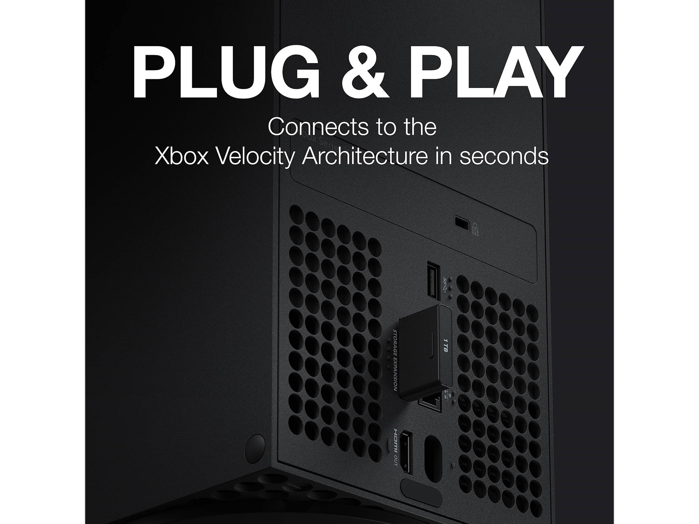 Seagate Storage Expansion Card for Xbox Series X|S 1TB Solid State Drive - NVMe Expansion SSD for Xbox Series X|S (STJR1000400)