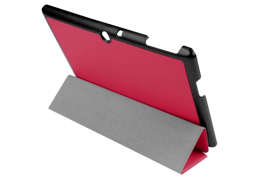 Hellfire Trading Slim Compact PU Magnetic Leather Case for Lenovo Tab 10 A3-A30 - Purple