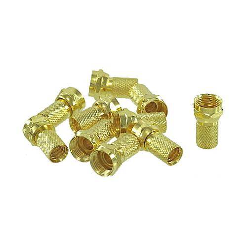 Twist "F" Coaxial Connector (Pack of 10)